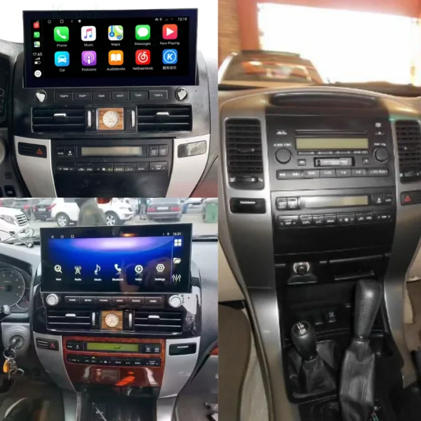 Toyota Prado Android player available in Qatar, offering smart features and entertainment