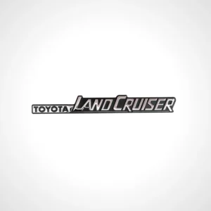 Toyota Land Cruiser 70 Series emblem, genuine badge for SUVs, available in Qatar.