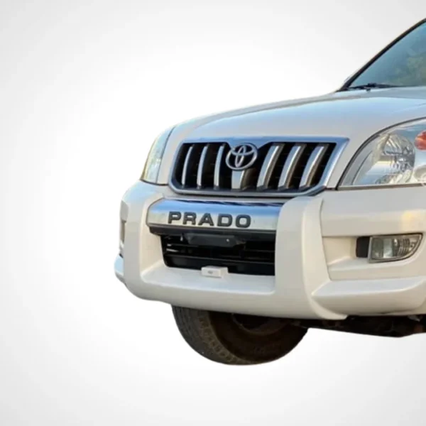 Prado bumper guard available in Qatar, offering enhanced protection and a stylish front-end upgrade for your SUV