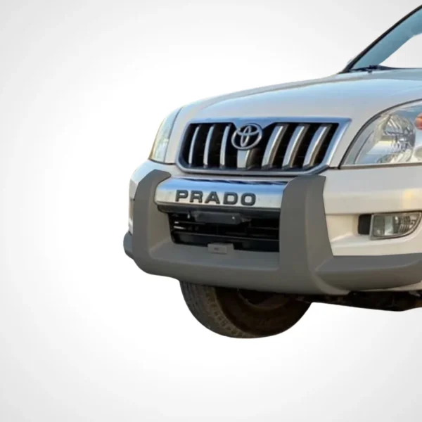 Prado bumper guard available in Qatar, offering enhanced protection and a stylish front-end upgrade for your SUV