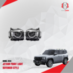 High-quality Defender-style front light for Jetour vehicles, designed for durability and style in Qatar