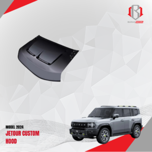 High-quality custom hood for Jetour vehicles, designed for enhanced performance and style in Qatar