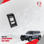 Foldable side ladder for Jetour vehicles, designed for enhanced roof access and durability in Qatar
