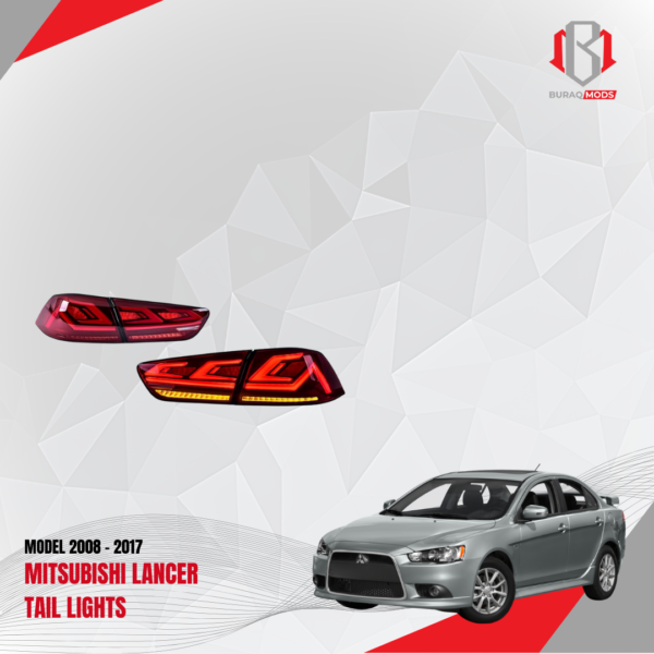 High-quality Mitsubishi Lancer tail lights designed for optimal performance and style in Qatar