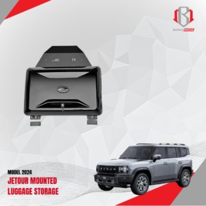 Durable side-mounted luggage storage box for Jetour vehicles, designed for enhanced cargo capacity and security in Qatar