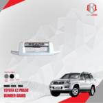 Sturdy front bumper guard for Toyota Land Cruiser Prado, designed for enhanced protection in Qatar