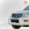 Sturdy front bumper guard for Toyota Land Cruiser Prado, designed for enhanced protection in Qatar