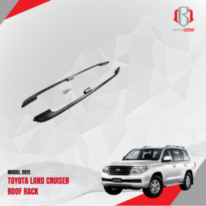 Durable roof rack for Toyota Land Cruiser, designed for enhanced cargo capacity and rugged use in Qatar