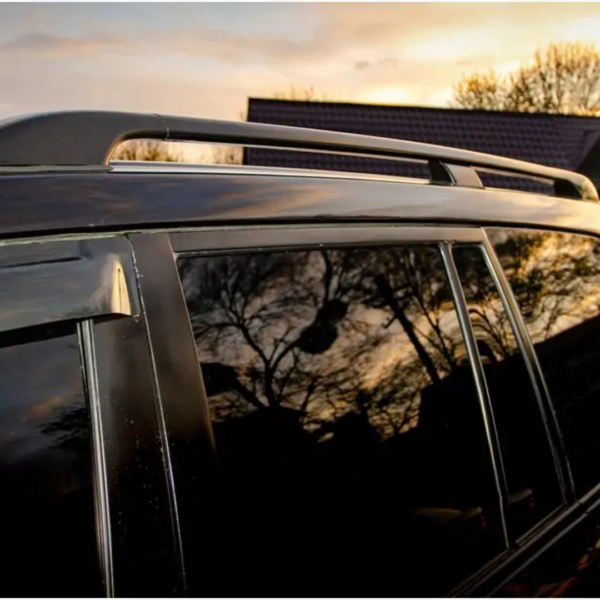 Durable roof rack for Toyota Land Cruiser, designed for enhanced cargo capacity and rugged use in Qatar