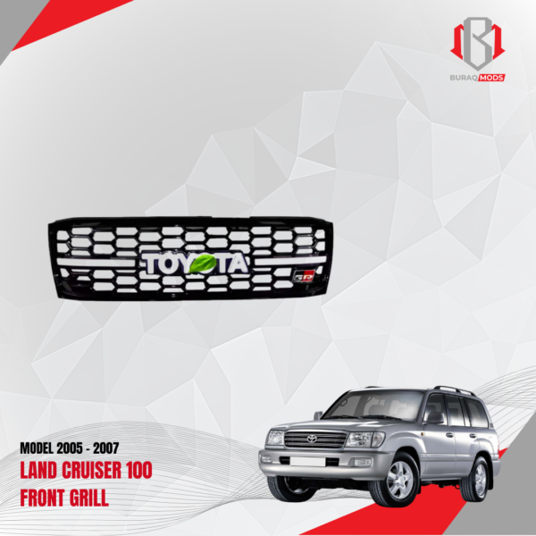 High-quality Land Cruiser 100 front grill designed for durability and enhanced style in Qatar