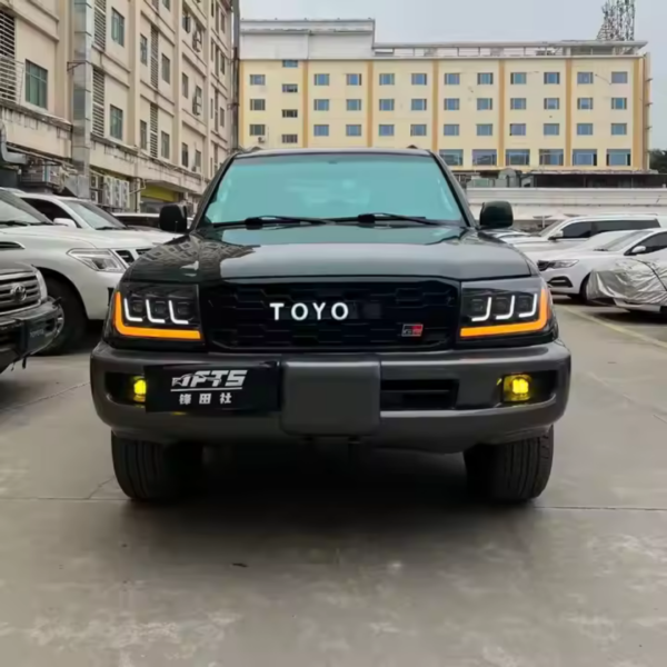 High-quality Land Cruiser 100 front grill designed for durability and enhanced style in Qatar