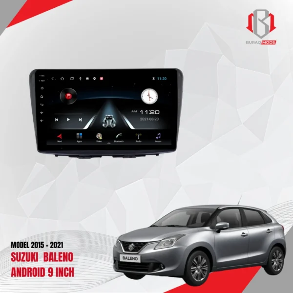 Suzuki Baleno (2015-2021) 9″ Android Stereo