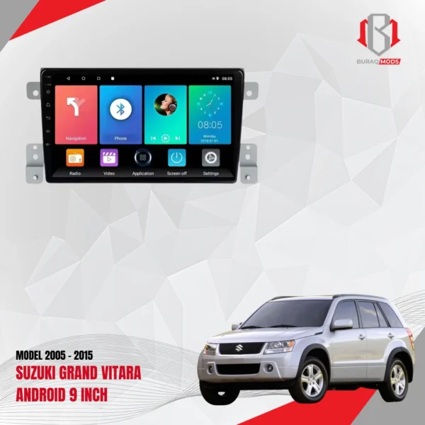 Suzuki Grand Vitara (2005-2015) 9″ Android Stereo