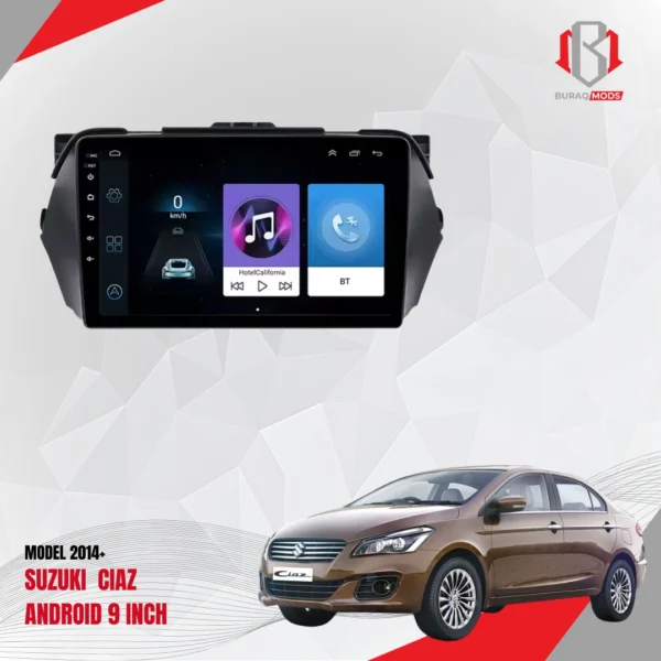 Suzuki Ciaz (2014+) 9″ Android Stereo