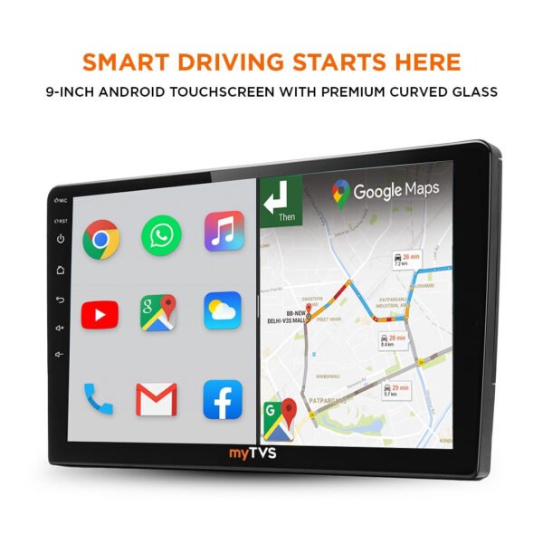 myTVS AP-92 9-inch Android Car Stereo & Smart Player