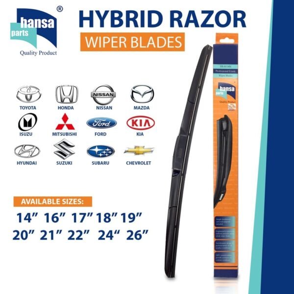 Hansa Hybrid Razor U-Hook Wiper Blade